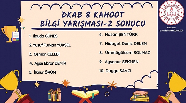 Karaman Geneli Bilgi Yarışmasının İkincisi Gerçekleştirildi