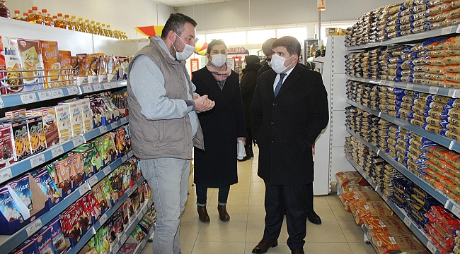 Kazımkarabekir Kaymakamı Çıkrık, Koronavirüs Denetimine Katıldı
