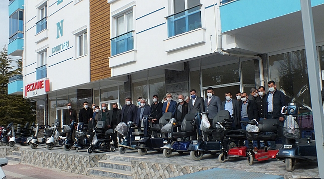 MHP'den 5 İlçe'ye Engelleri Kaldıran Hediye