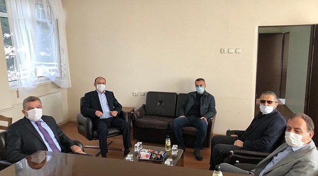 Vali Işık OSB'de Ziyaretlerde Bulundu