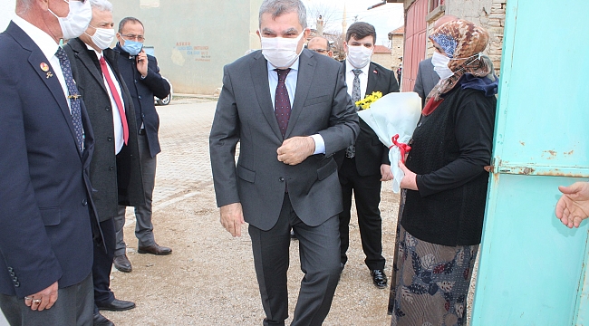Vali Işık'tan Şehit Yakınları Ve Gazilere Ziyaret