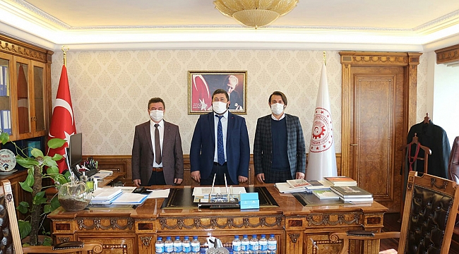 Başyayla Belediye Başkanı İpek Ankara'da