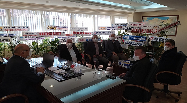 Uysal'dan İşkur İl Müdürüne Hayırlı Olsun Ziyareti