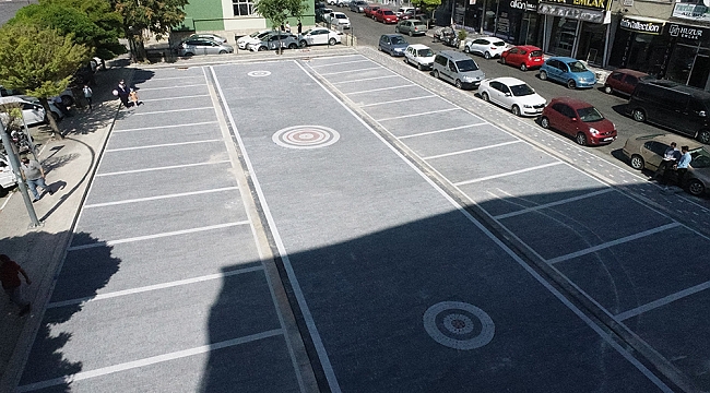 Semerciler Sokağındaki Otopark Yenilendi