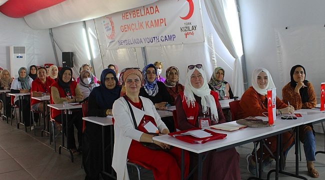 Türk Kızılay Kadın Teşkilatı Tematik Çalışma Kampı Tamamlandı