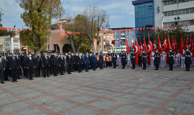29 Ekim Cumhuriyet Bayramı Kapsamında Çelenk Sunma Töreni Yapıldı