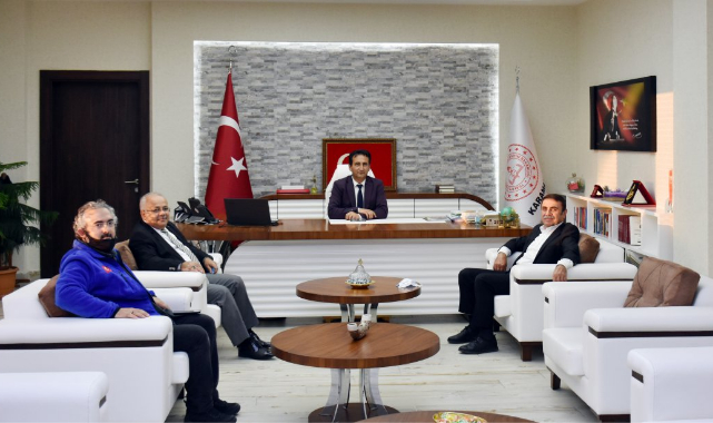 İyilik Okulu Projesi Temsilcileri, İl Müdürü Çalışkan'ı Ziyaret Etti