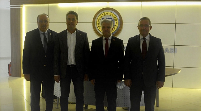 Sanayi Ve Teknoloji Bakanlığı Heyeti TSO'yu Ziyaret Etti