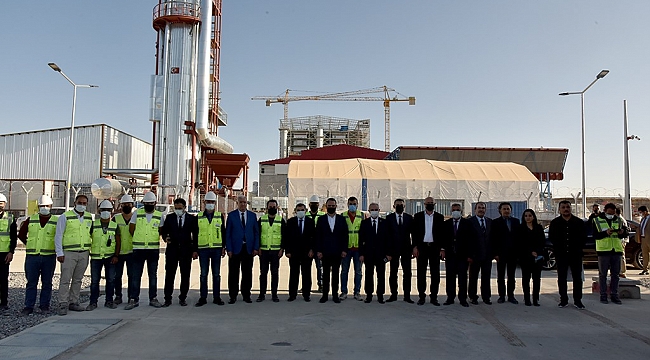 Vali Işık Biyokütle Enerji Santralinde İncelemelerde Bulundu