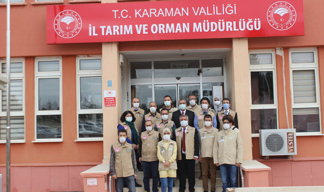 Karaman'da 322 işyeri denetlendi. 3 işyerine para cezası verildi