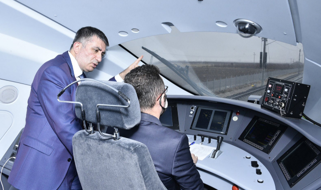 Karaman-Konya Hızlı Tren Hattında Test Sürüşleri Devam Ediyor