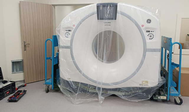 Hastaneye Yeni Tomografi Cihazı