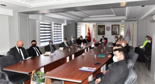 İl Göç Kurulu Toplantısı Vali Işık Başkanlığında Gerçekleştirildi