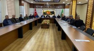Karaman Ziraat Odası 2022 Yılının İlk Toplantısını Yaptı