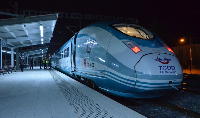 Konya Karaman Hızlı Tren Hattı İçin 'Hatıra Bileti' Düzenlendi