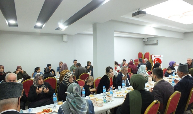 MHP Karaman Teşkilatı, Şehit Aileleri Ve Gazilerle İftarda Buluştu