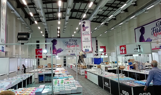 Karaman 2. Kitap fuarı kapılarını bugün açtı