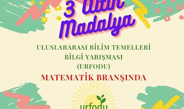 Karaman BİLSEM'in 3 Öğrencisi Uluslar Arası Matematik Yarışmasında Altın Madalya Kazandı