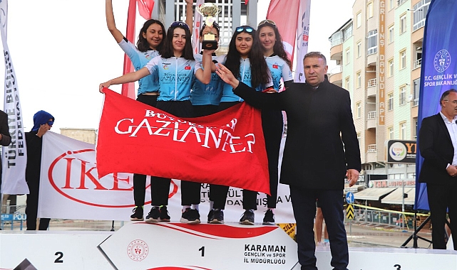Karaman'da 4. Etap yol yarışları heyecanı sona erdi