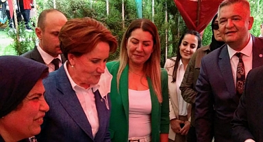 Meral Akşener'e Ermenek'te Coşku