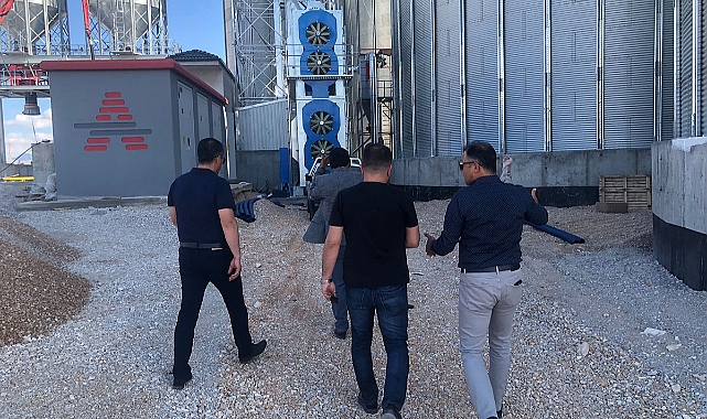 Karaman Ticaret Borsası Lisanslı Depoculuk A.Ş İnşaatında İncelemelerde Bulundular