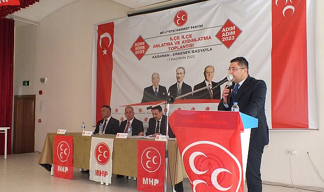 MHP'nin 'Adım Adım 2023 İlçe İlçe Anlatma Ve Aydınlatma' Programları Yapıldı