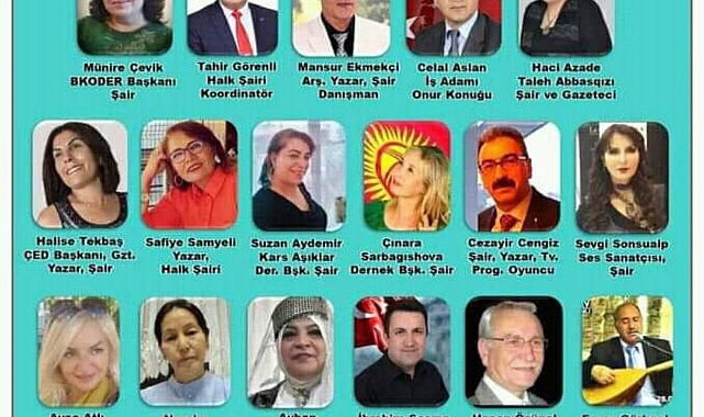 Şairler uluslar arası 1. Antalya Yunus Emre Âşıklar Ve Şairler Şöleninde buluşacak