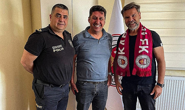 Seksenler Dizisinin Oyuncusu Çelik'ten Karaman Futbol Kulübüne Destek