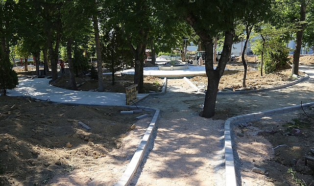 İstasyon Çay Bahçesi Yenileniyor, Yeni Parklar Şehre Kazandırılıyor