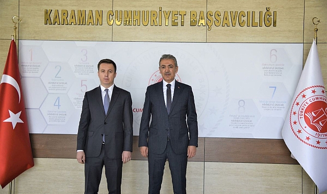 Vali Tuncay Akkoyun'dan Cumhuriyet Başsavcısı Ali İhsan Akdoğan'a Ziyaret