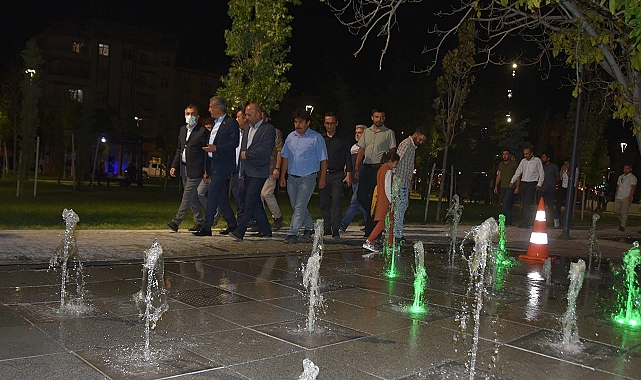 Aktekke Millet Bahçesinde Çevre Düzenleme Çalışmaları Sürüyor