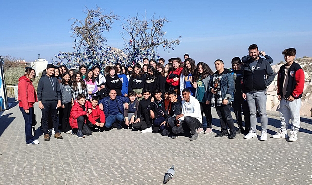 İmaret Ortaokulu Ara Tatilde Öğrencilere Kapadokya Gezisi