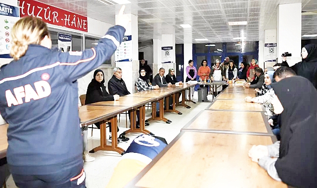 KYK Yurtlarında Deprem Anı Tatbikatı Yapıldı