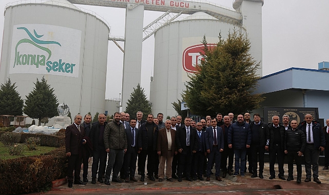 Konya Şeker, Pancar Ekicileri Kooperatiflerinin Müdürlerini Ağırladı