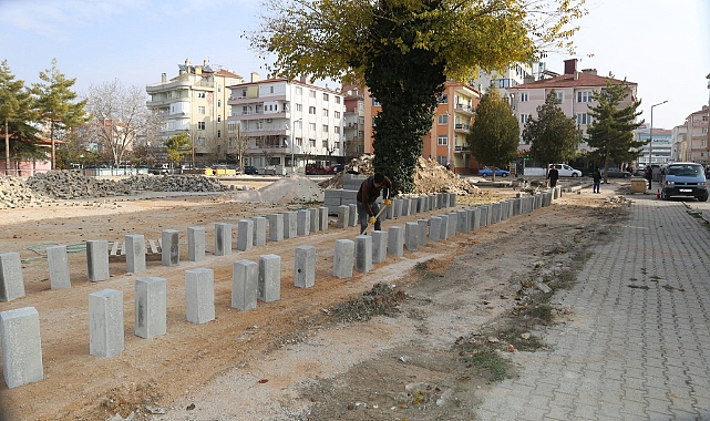 Müze Arkasındaki Otopark Yeniden Düzenleniyor