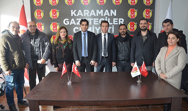 Başsavcı Akdoğan ve Ağır Ceza Reisi Yılmaz'dan Gazetecilere Ziyaret