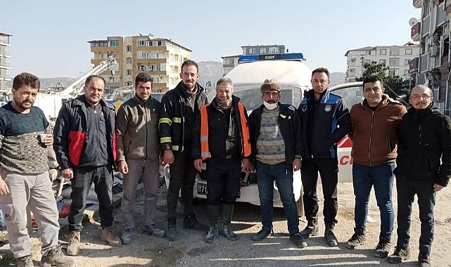Ermenek Belediyesi Ekibi, İlçeye Döndü