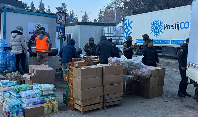 Karaman Ticaret Odası Hatay’da Seyyar Mutfak Kurdu