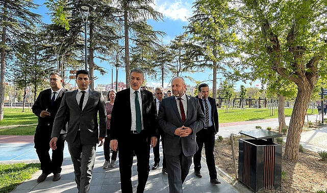 Vali Akkoyun, Aktekke Millet Bahçesini Ziyaret Etti