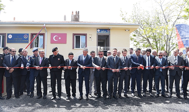 Akçaşehir Jandarma Karakolu Hizmet Binası Açıldı