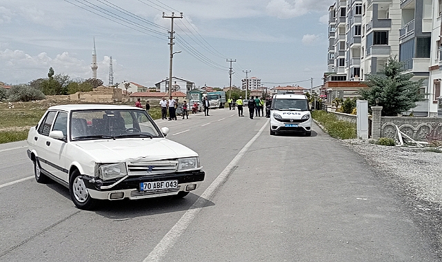 Otomobilin Çarptığı Öğrenci Yaralandı