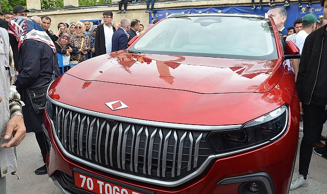 Türkiye'nin Yerli Otomobili TOGG Karaman'da Tanıtıldı