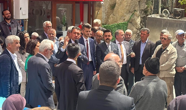 Ünver Ermenek'te Seçim Ofisi Açılışında Konuştu