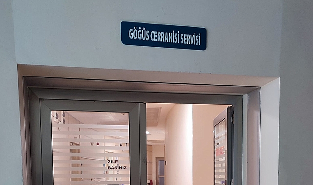 Göğüs Cerrahisi Servisi Yeni Yerinde Hizmet Vermeye Başladı