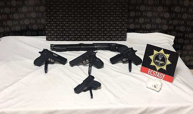 KOM'dan Silah Kaçakçılarına Operasyon