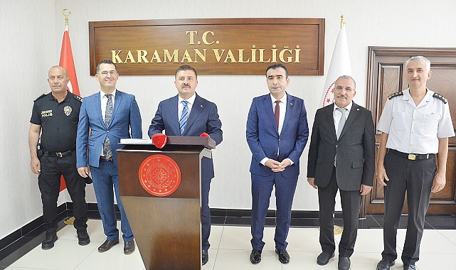 Karaman Valisi Hüseyin Engin Sarıibrahim Görevine Başladı