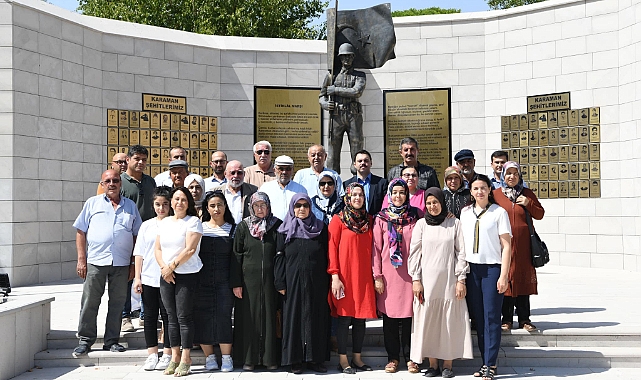 Karamanlı 105 Şehidin Fotoğrafı Şehitlik Anıtında