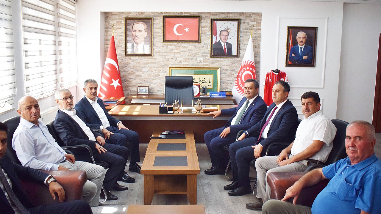 Vali Akkoyun'dan İl Genel Meclisine Veda Ziyareti