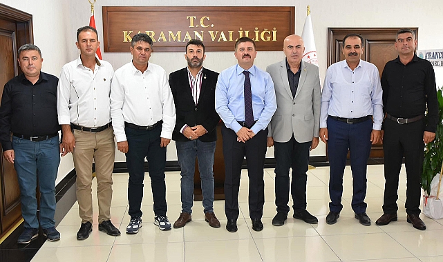 Vali Sarıibrahim'i Ziyaret Ettiler