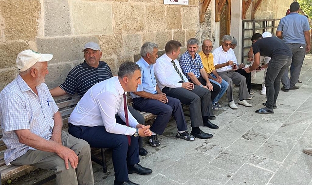 Vali Sarıibrahim'in İlk Köy Ziyareti Dereköy'e Oldu